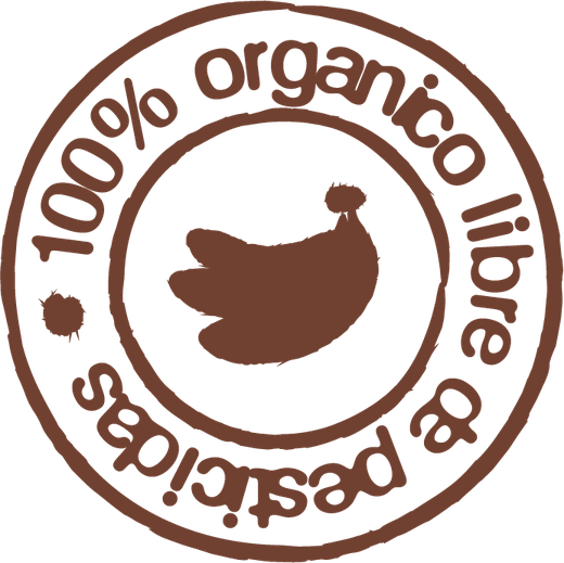 Sello 100% org&aacute;nico libre de pesticidas